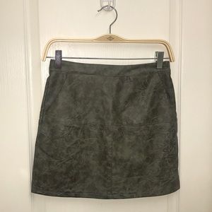 LF Faux Leather Mini Skirt